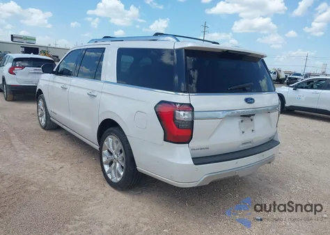 2018 Ford Expedition Max Platinum из США, поврежденный, VIN 1FMJK1LTXJEA22243